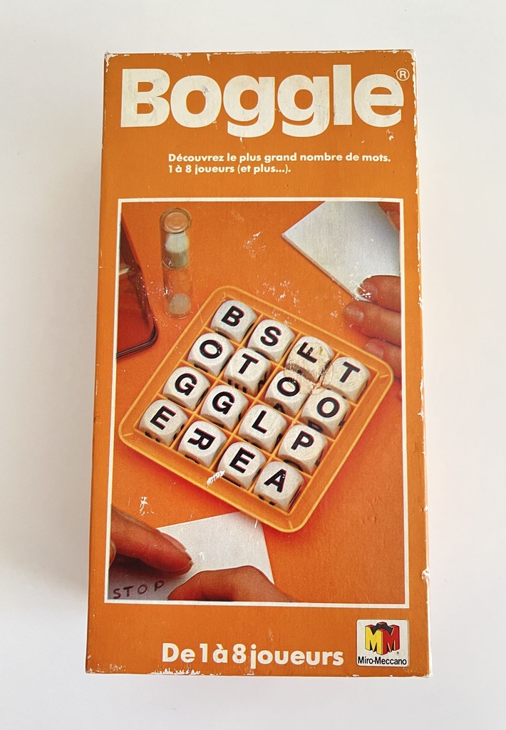 Jeu de société Boggle - Miro-Meccano / Parker 1977