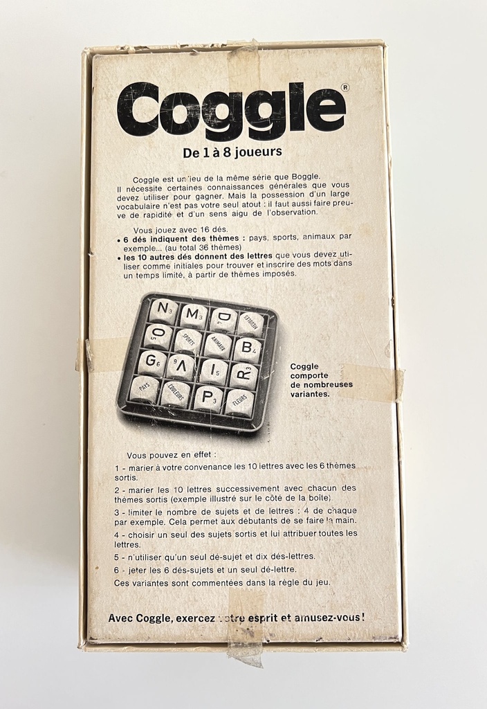 Jeu de société Coggle - Capiepa 1978