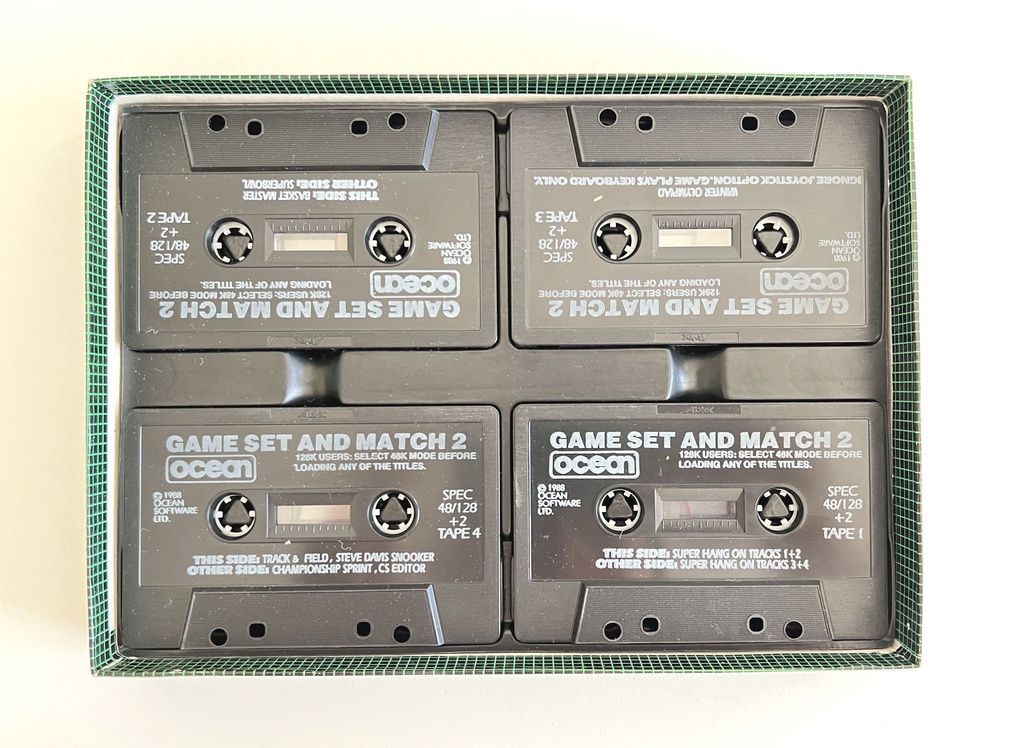 Compilation Game Set and Match 2 - Ocean 1988