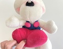 Peluche Diddl avec cœur rose I love you