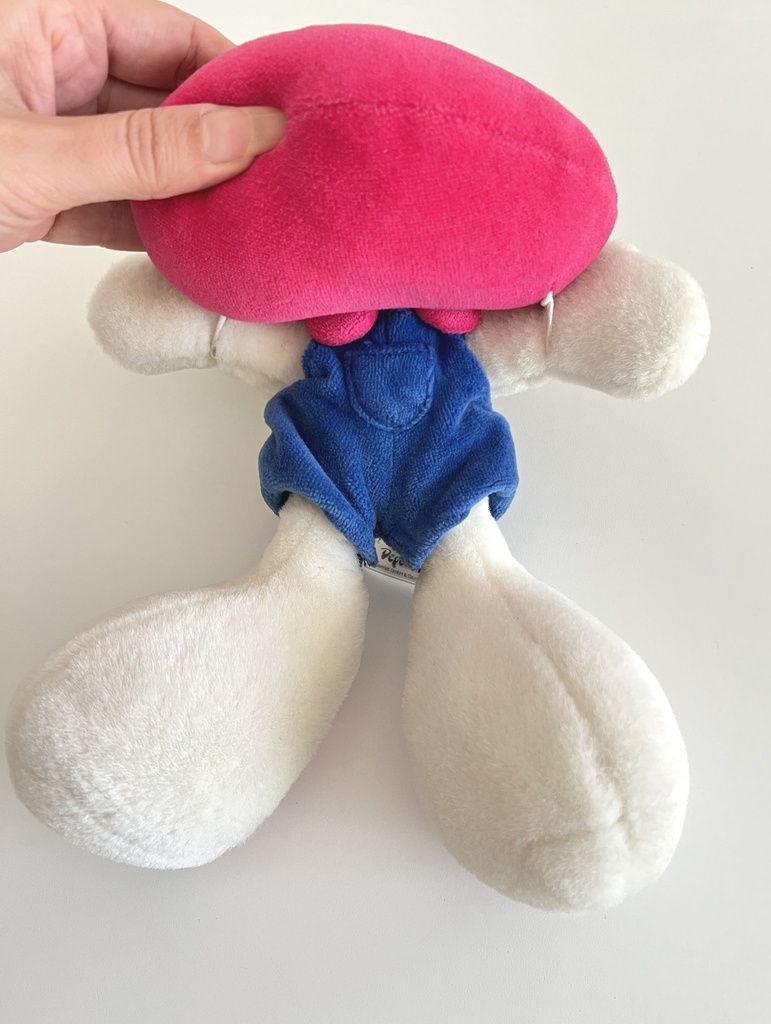 Peluche Diddl avec cœur rose I love you