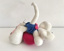 Peluche Diddl avec cœur rose I love you