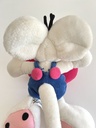 Peluche Diddl avec cœur rose I love you