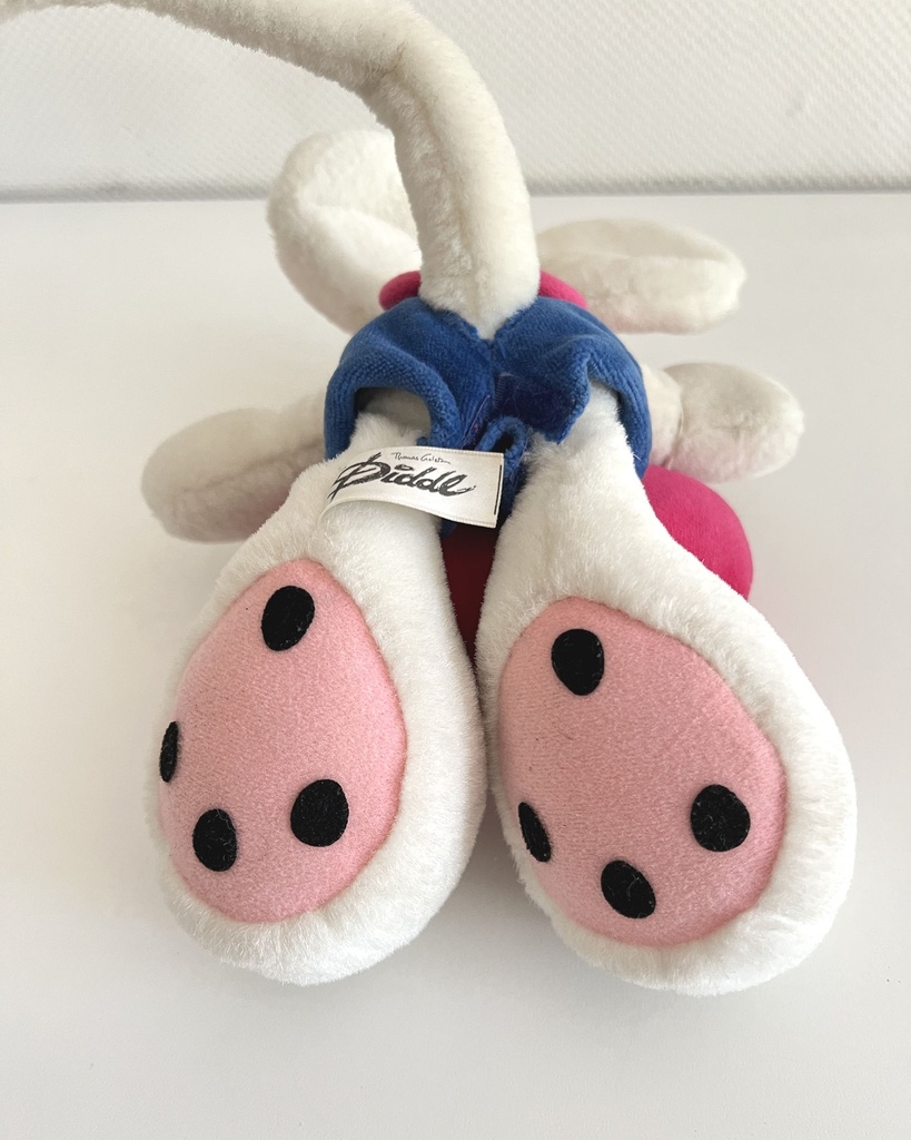 Peluche Diddl avec cœur rose I love you