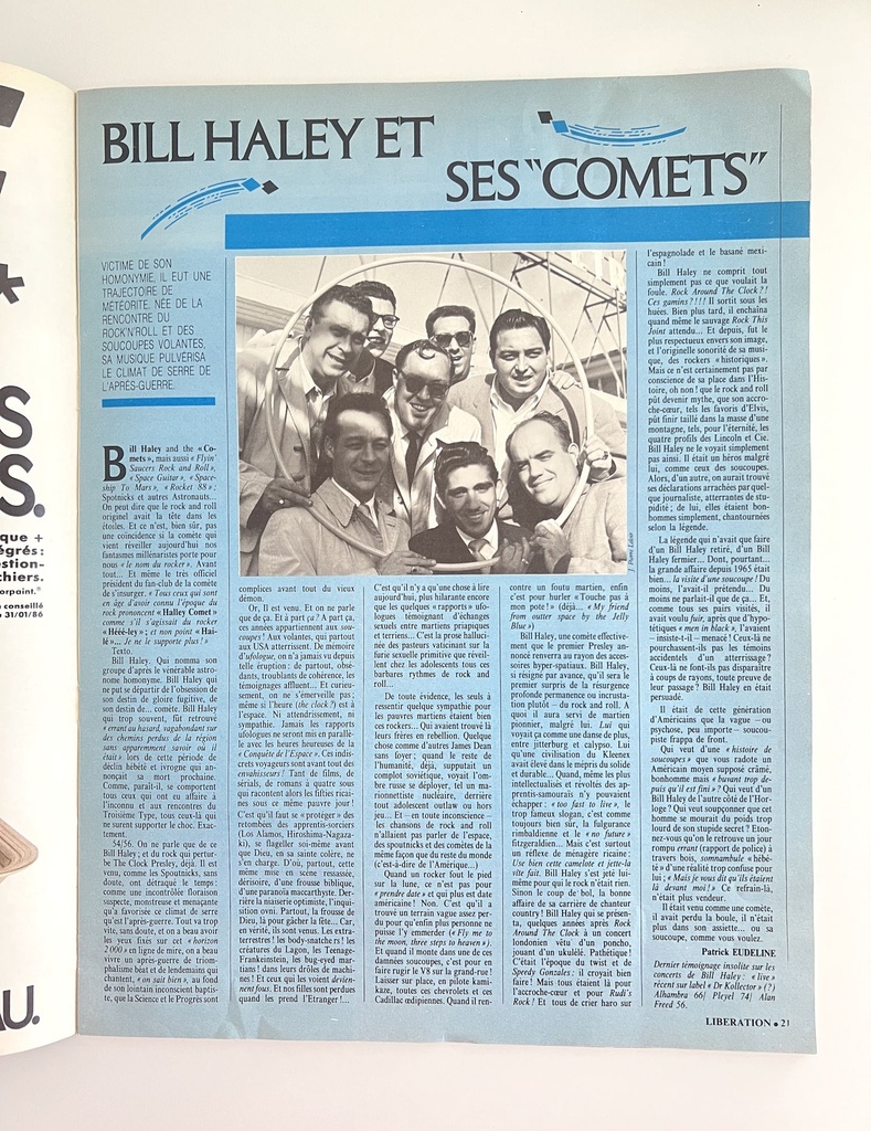 Magazine Hors-série Libération n° 1427 Voir Halley et mourir
