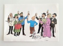Carte et enveloppe Postogram Tintin - 1992