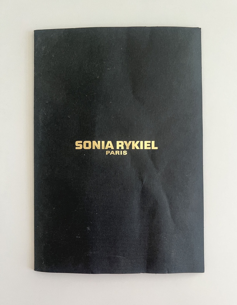 Brochure photos de la collection printemps-été 1991 de Sonia Rykiel
