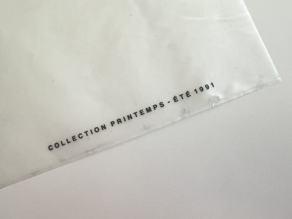 Brochure photos de la collection printemps-été 1991 de Sonia Rykiel