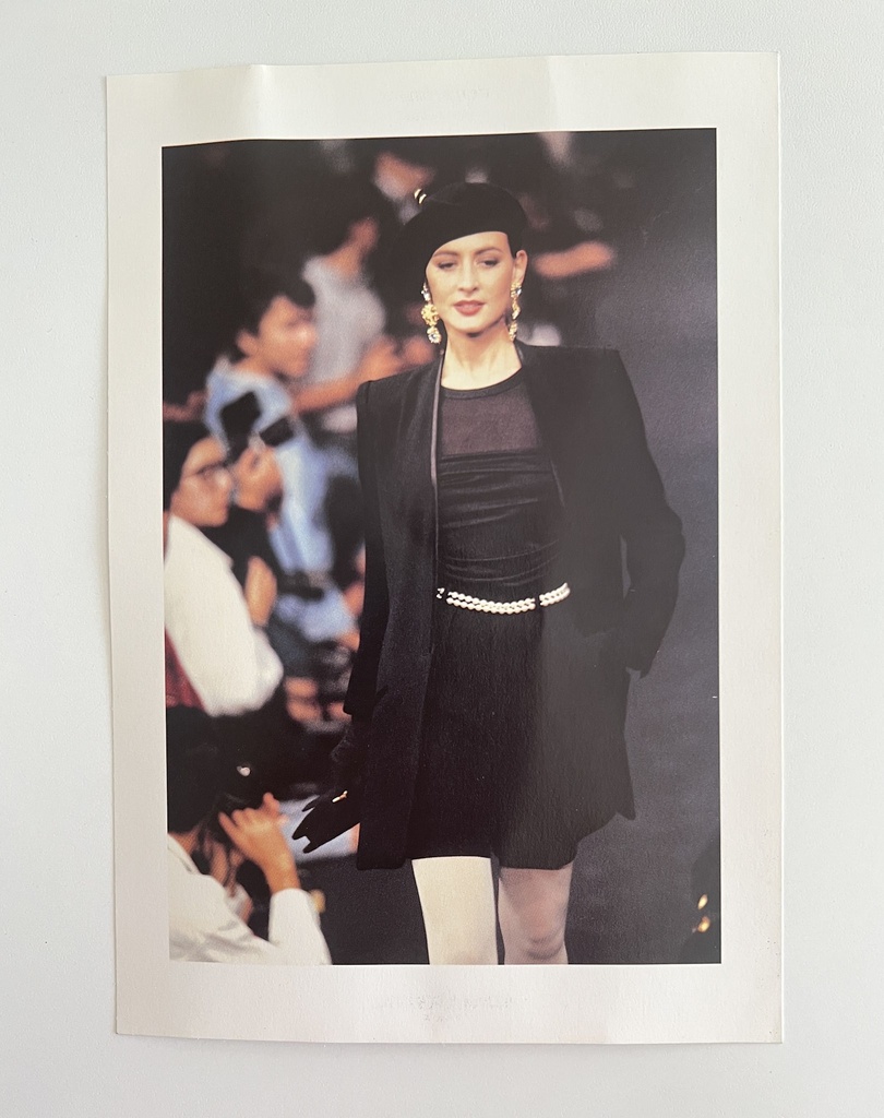 Brochure photos de la collection printemps-été 1991 de Sonia Rykiel