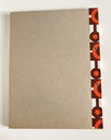 Bloc de feuilles décor géométrique seventies