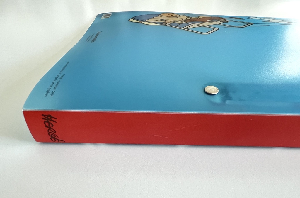 Classeur en plastique souple Tintin - 2004