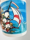 Tasse Donald et ses 3 neveux sur un bateau