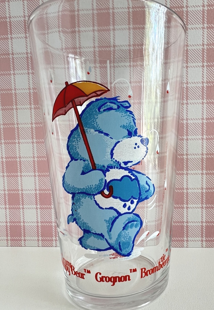 Grand verre Bisounours - 1985