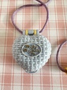 Collier Polly Pocket Petit Chat (Fuzzy Kitten Locket) - 1993