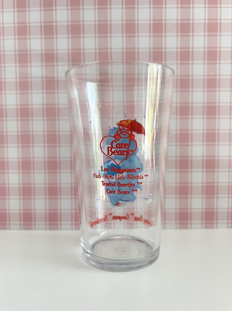 Grand verre Bisounours - 1985