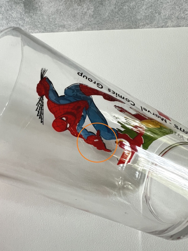 Verre à moutarde Spider-man - 1978