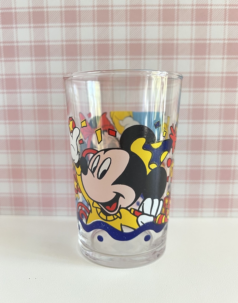 Verre à eau Mickey et Minnie font la fête (Happy Day)