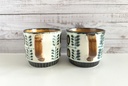 Lot de 2 petites tasses Boch Delta Noix