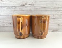Lot de 2 tasses hautes Boch Delta Brun Provence