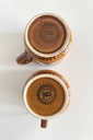 Lot de 2 tasses hautes Boch Delta Brun Provence