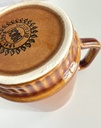 Lot de 2 tasses hautes Boch Delta Brun Provence