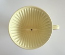 Filtre à café 102 en céramique jaune Melitta