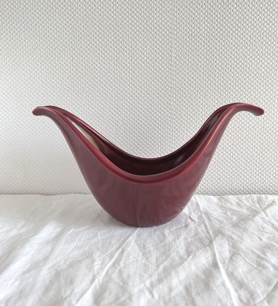 Saucière Boch Keralux Beautyline Oval rouille