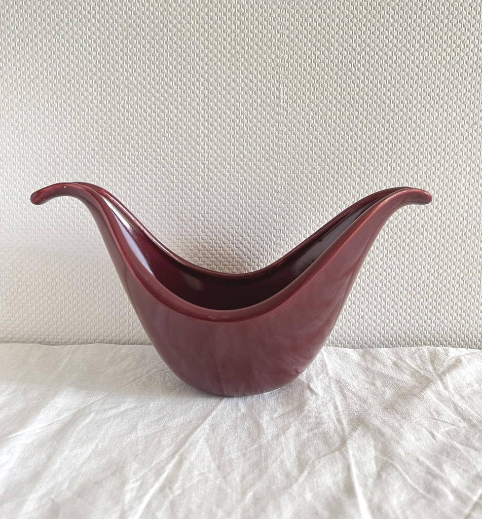 Saucière Boch Keralux Beautyline Oval rouille