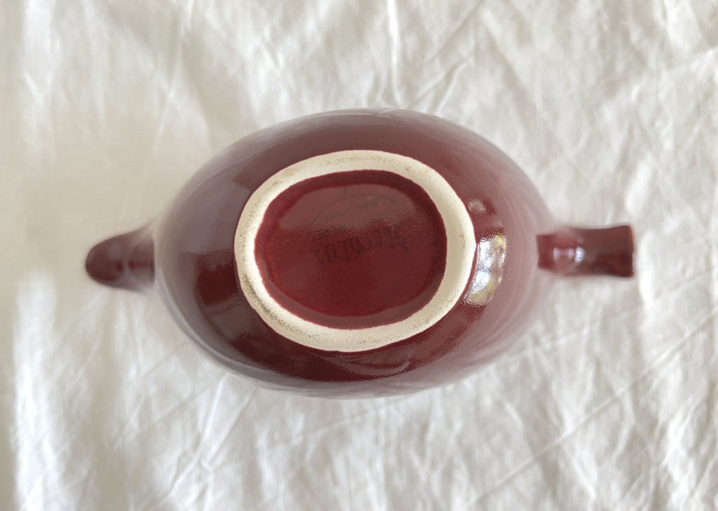 Saucière Boch Keralux Beautyline Oval rouille