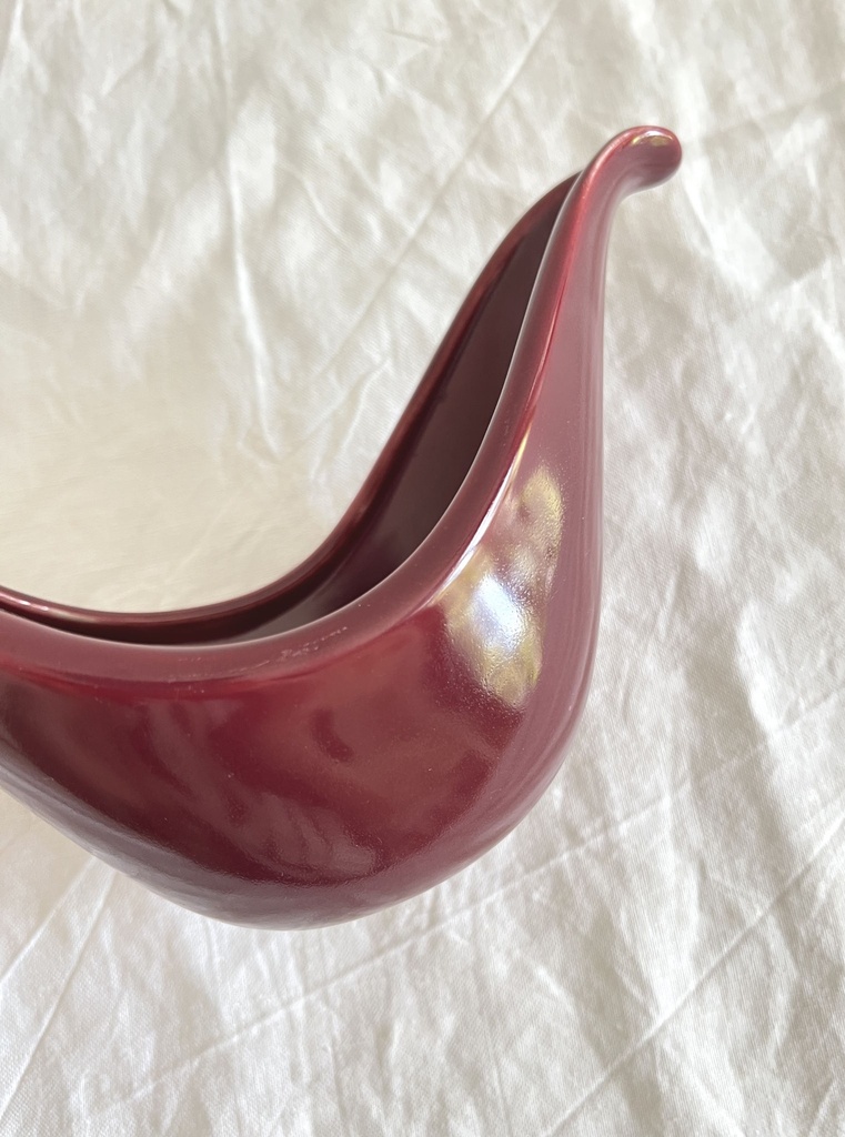 Saucière Boch Keralux Beautyline Oval rouille