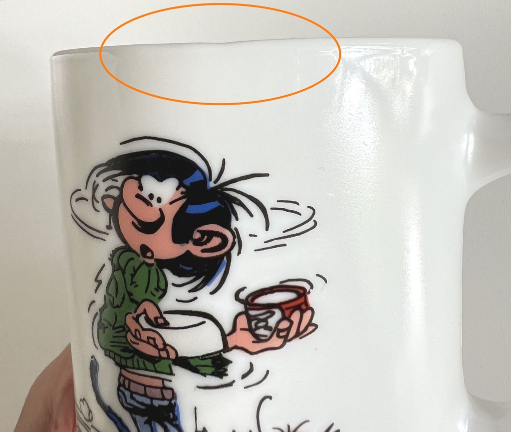 Tasse Arcopal Gaston Lagaffe - 1984