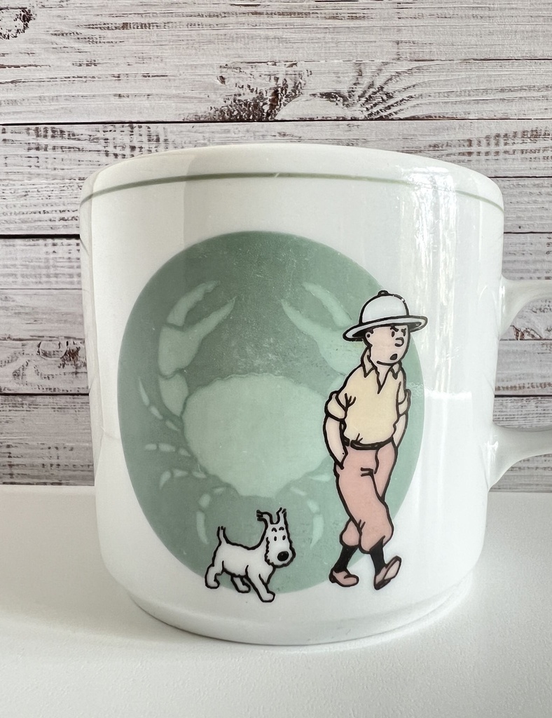 Tasse Tintin et le Crabe aux pinces d'or - Tables & Couleurs
