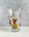 Verre à eau Le capitaine Haddock - Tintin 1986