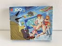 Puzzle 100 pièces Capitaine Flam - MB 1981