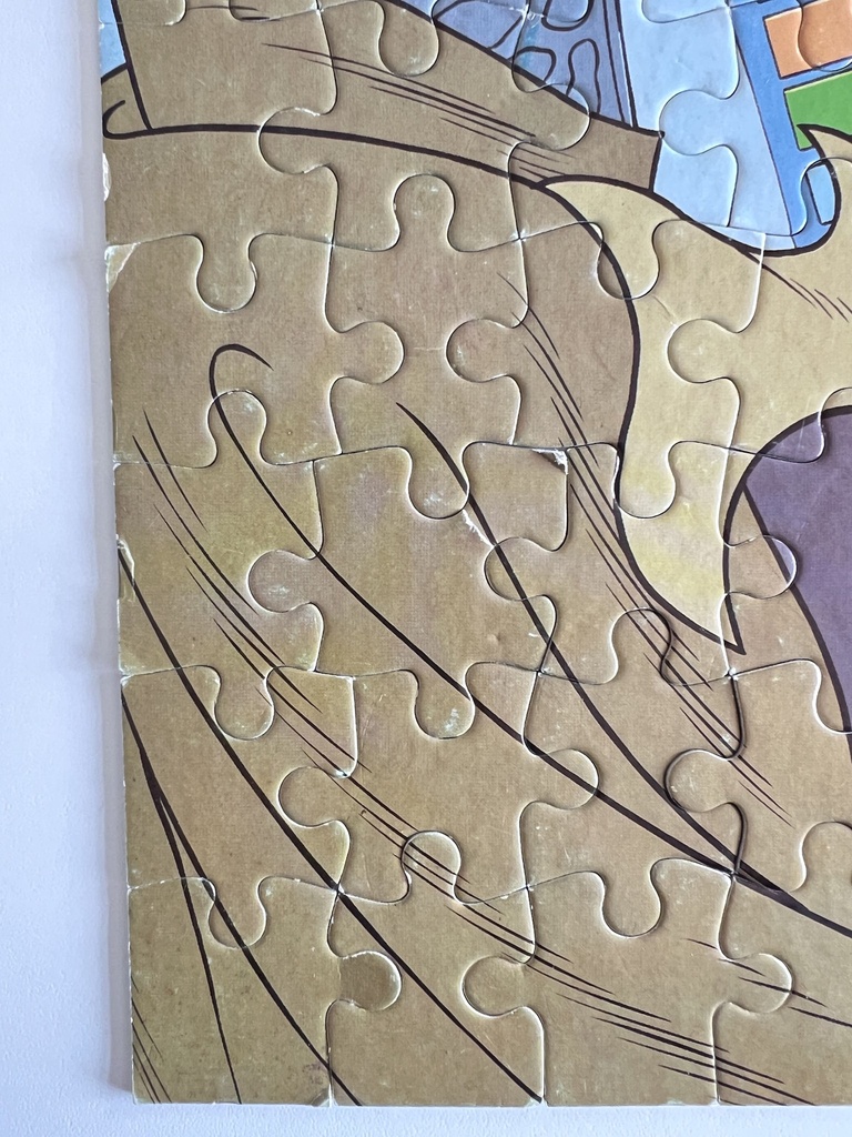 Puzzle 100 pièces Capitaine Flam - MB 1981