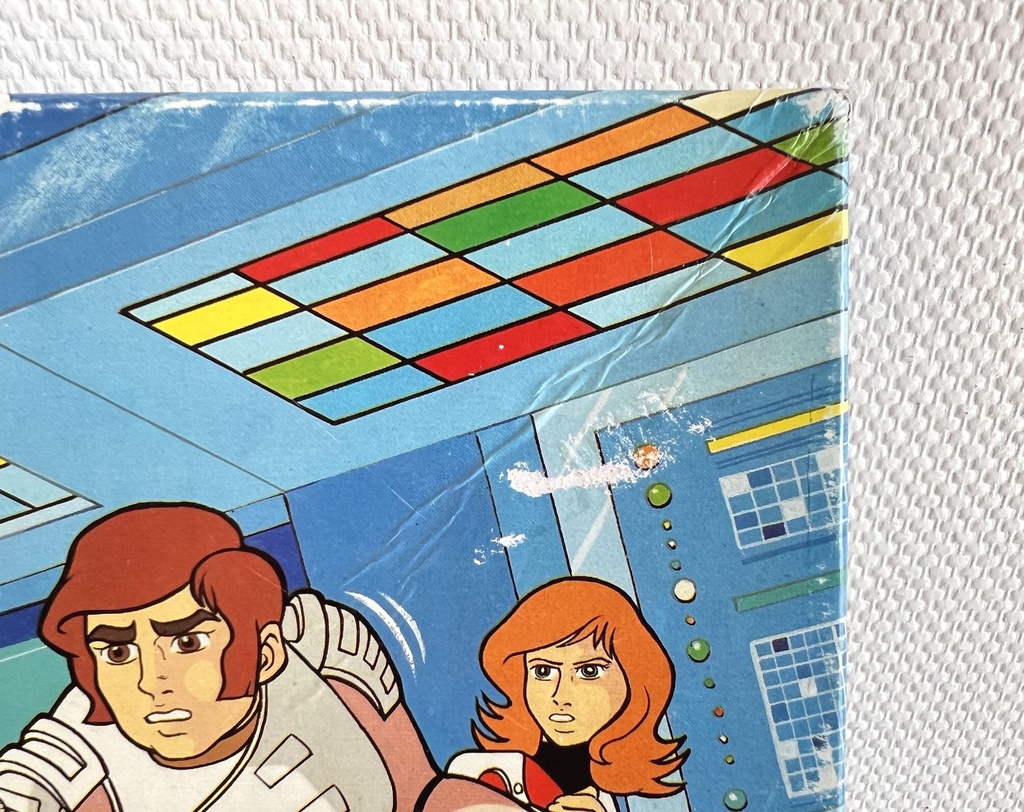 Puzzle 100 pièces Capitaine Flam - MB 1981