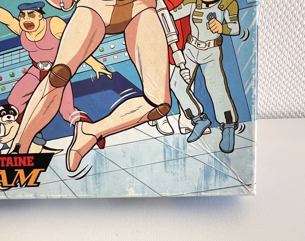 Puzzle 100 pièces Capitaine Flam - MB 1981