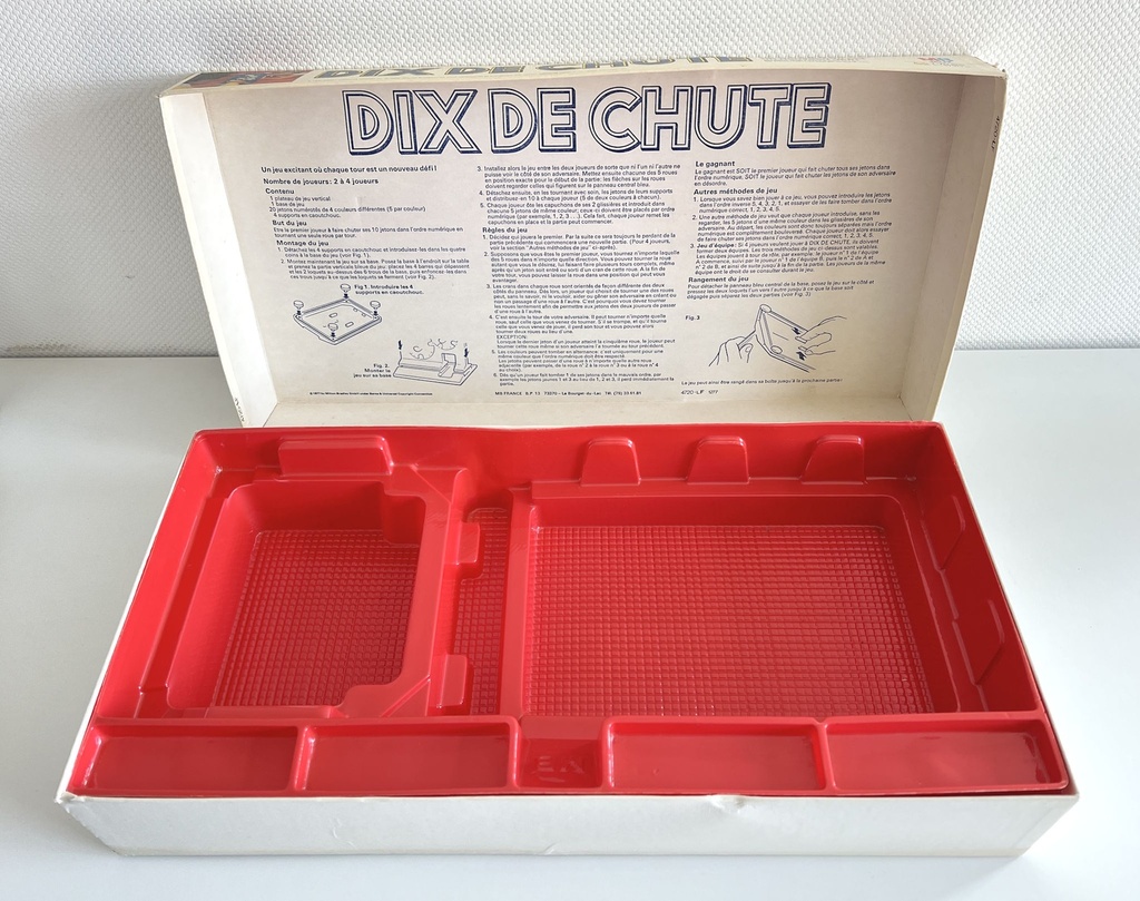 Jeu Dix de chute - MB 1977