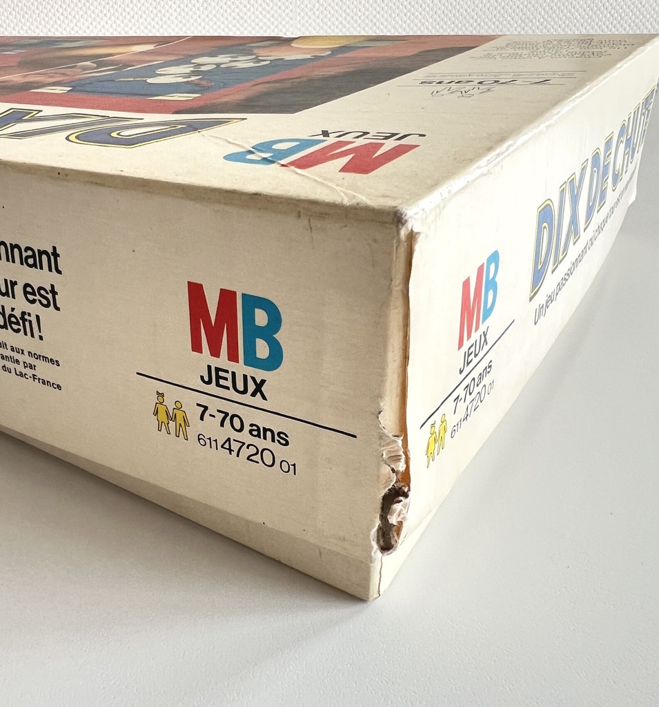 Jeu Dix de chute - MB 1977