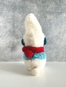 Peluche pince-doigt Schtroumpf avec écharpe rouge