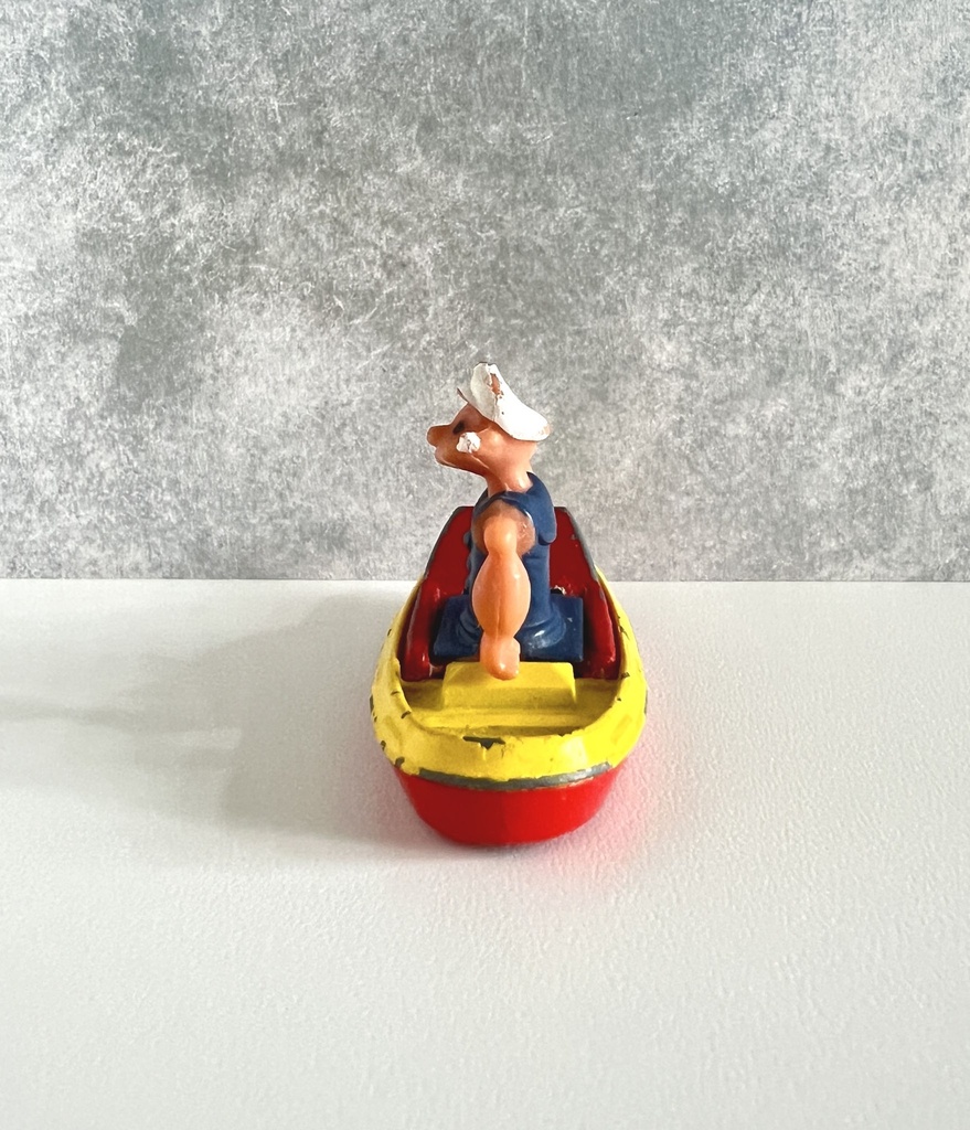 Figurine Popeye dans un bateau - Corgi