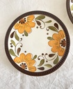 Lot de 2 assiettes à dessert Boch Delta Paradiso