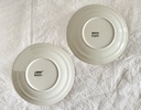 Lot de 2 assiettes à dessert Boch Delta Paradiso