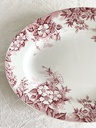 Plat ovale Orchies Églantine