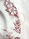 Plat ovale Orchies Églantine