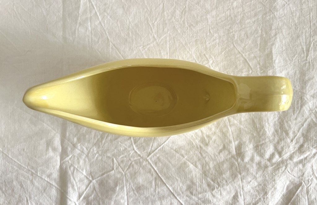 Saucière Boch Miami Vernis coloré jaune