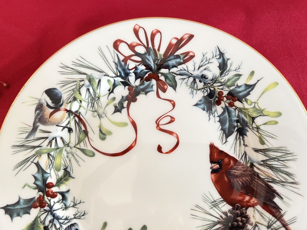 Assiette à dessert Winter Greetings Lenox
