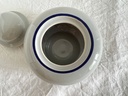 Sucrier bleu gris avec ligne bleu marine Rosenthal Studio Linie / Studio-line