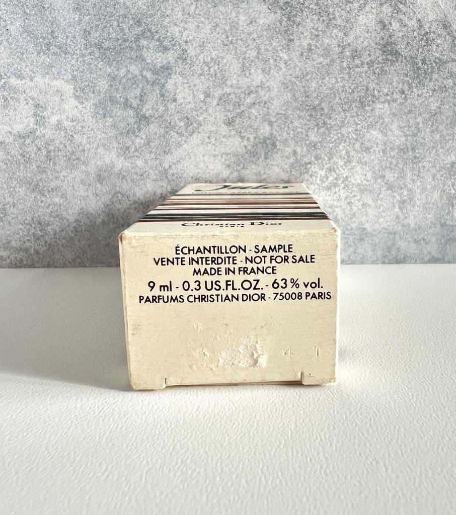 Miniature de parfum after-shave Jules de Dior
