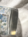Carafe et 2 verres à eau décor Myosotis